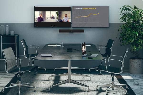 Jabra PanaCast 50 meeting room setup